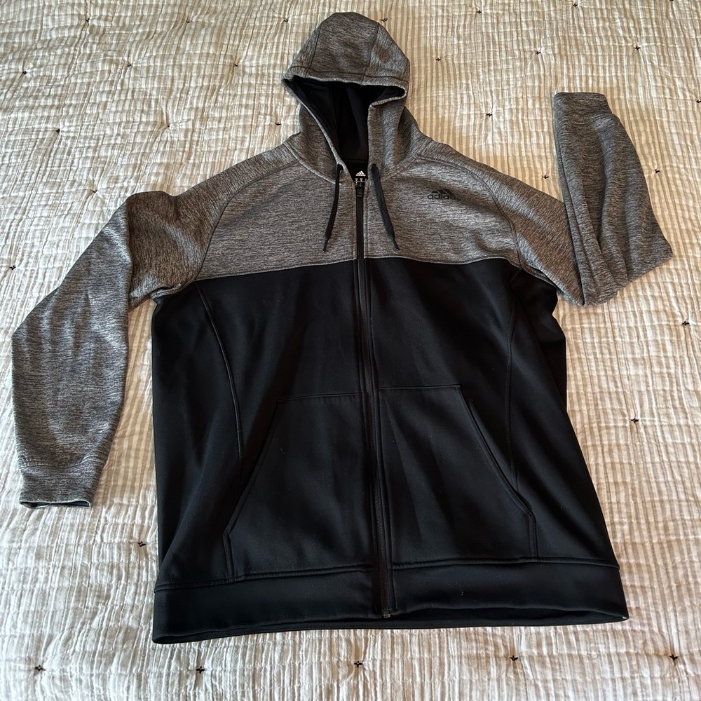 Men's Adidas zip up sweatshirt